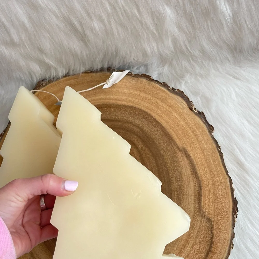 NWT West Elm large bougie tree candles